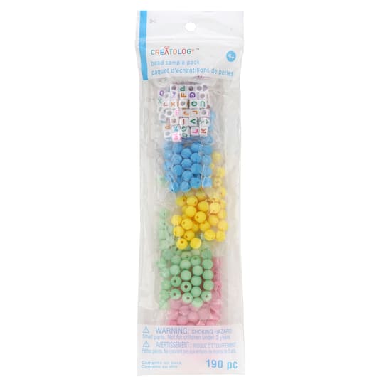 Pastel Bead Assortment Sample Pack by Creatology™